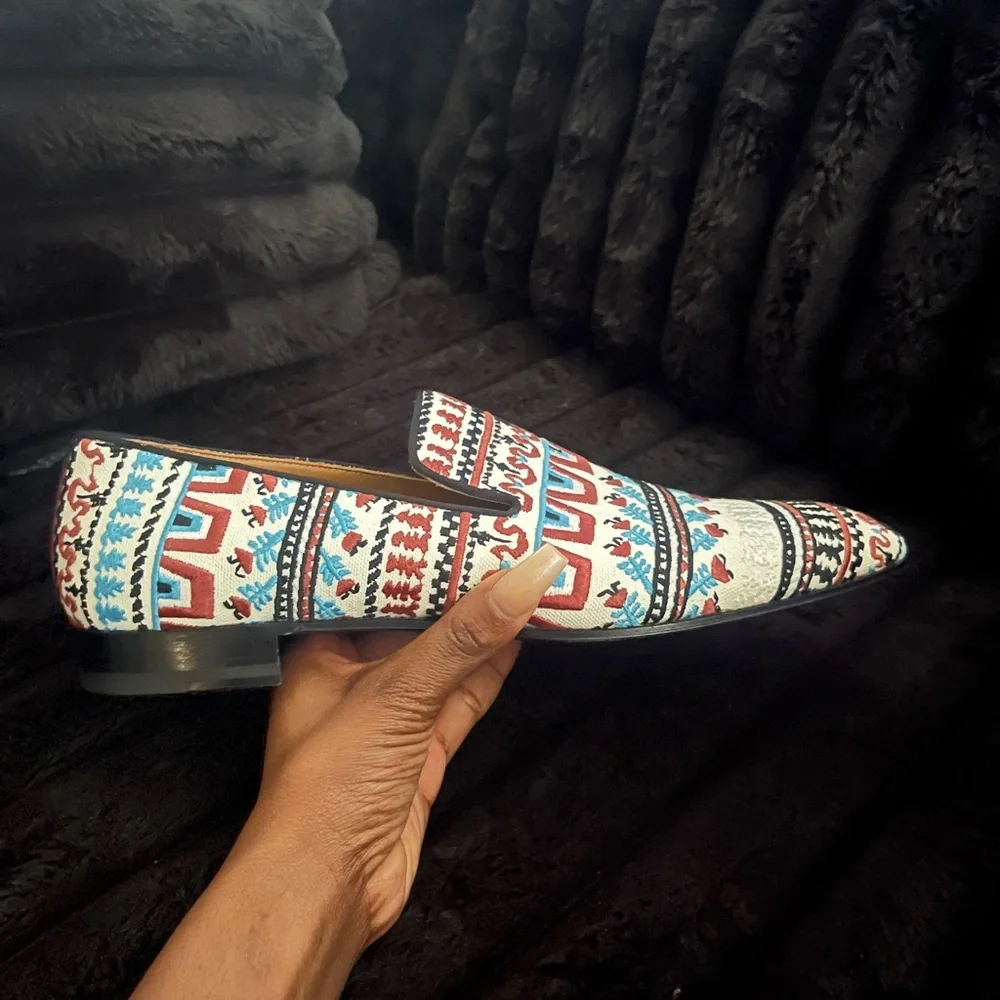 Christian Louboutin Printed Loafers